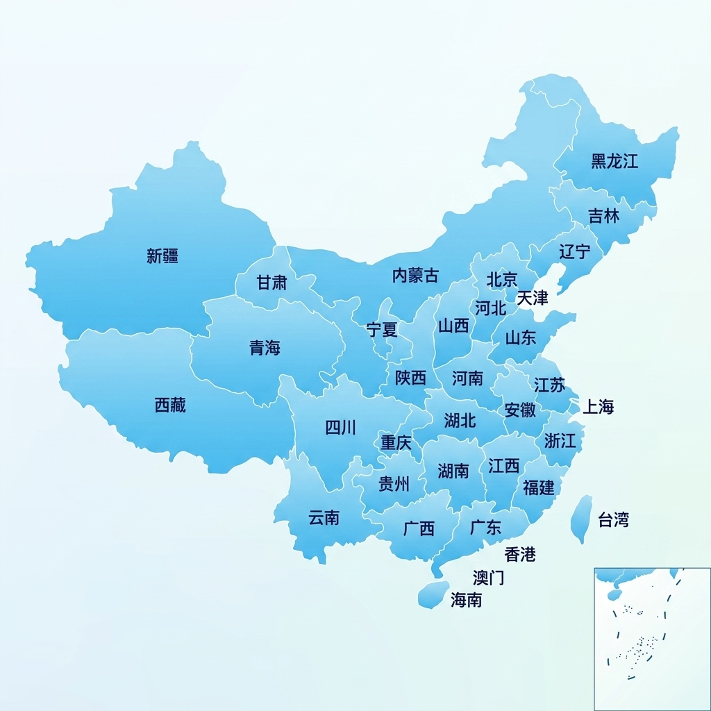 销售覆盖地图