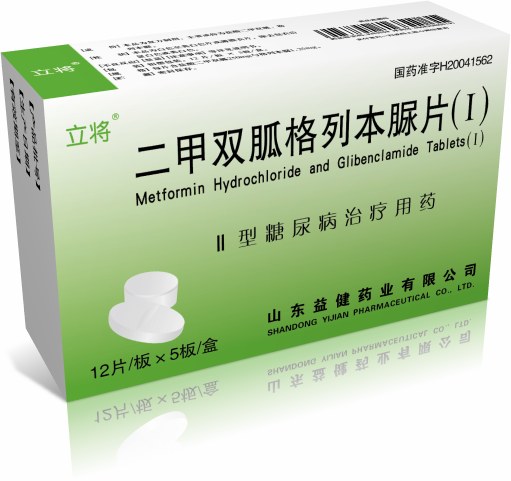二甲双胍格列本脲片（I）